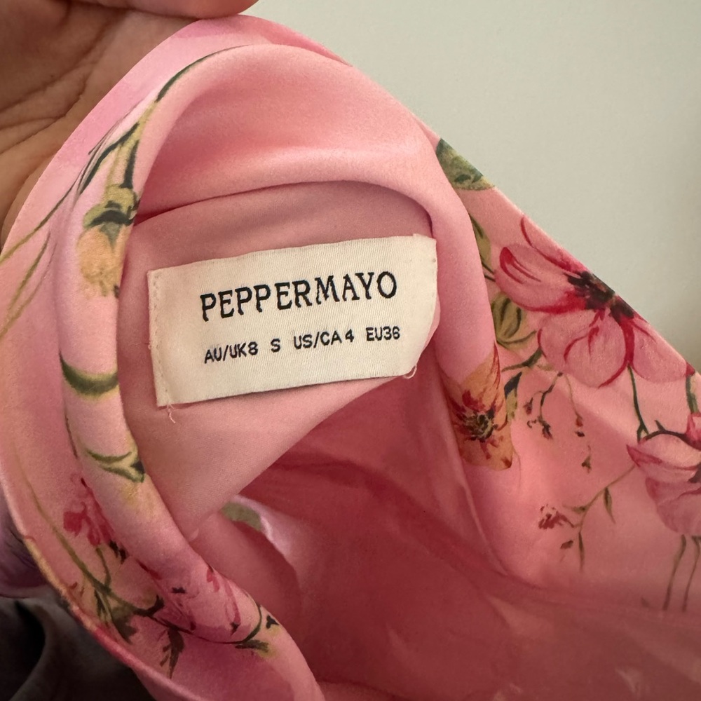 Peppermayo Heidi Mini Dress - Pink Floral WORN ONCE - Picture 4 of 4